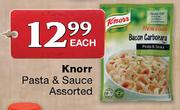Knorr Pasta & Sauce Assorted-Each