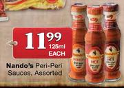 Nando's Peri-Peri Sauces Assorted-125ml Each