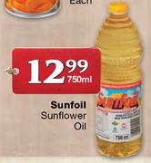 Sunfoil Sunflower Oil-750ml