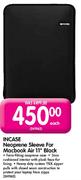 Incase Neoprene Sleeve for Macbook Air Black-11"