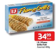 I & J Flame Grills Fish Assorted-400g Each