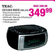 Teac CD/Clock Radio(CRX-250)