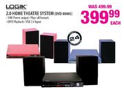 Logik 2.0 Home Theatre System(DVD-8000S) Each