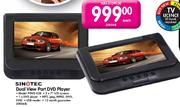 Sinotec Dual View Port DVD Player (PDVD-X2B)