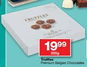Truffles Premium Belgian Chocolates-200g