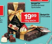 Belgid'Or Chocolates-125g Each