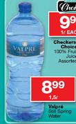 Valpre Still Spring Water-1.5L Each