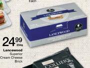 Lancewood Superior Cream Cheese Brick-250g