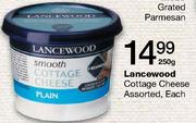 Lancewood Cottage Cheese Assorted-250g Each