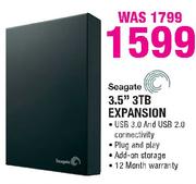 Seagate 3.5" 3TB Expansion