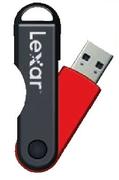 Lexar 4GB USB Flashdrive-Each