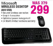 Microsoft Wireless Desktop(800 USB)
