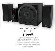 Thonet & Vander Speak Ratsel 2.1 Plus 1