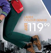 Ladies Colour Denims