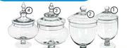 Classic Footed Glass Jar-1800ml
