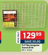 Pnp Rectangular Snoek Grid-60x32cm