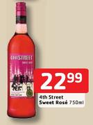 4th Street Sweet Rose-750ml