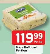 Meze Halloumi Portion-Per Kg