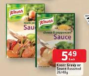 Knorr Gravy Or Sauce Assorted-26/48g Each