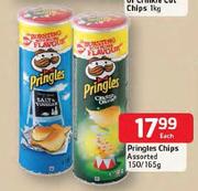 Pringles Chips Assorted-150/165g Each