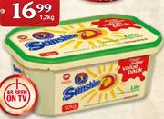 Sunshine D Lite Medium Fat Spread Tub-1.2kg