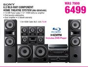 Sony 6.2 Blu-Ray Component Home Theatre System(M6-DDW5400)