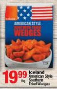 Iceland American Style Southern Fried Wedges-1Kg