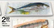 Whole Yellowtail-Per 100g