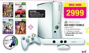 XBOX 360 Kinect Bundle-4GB