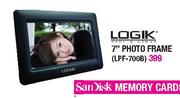 Logik Photo Frame-7"(LPF-700B)