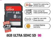 SanDisk Ultra SDHC SD-8GB