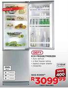 Defy Eco Fridge/Freezer-292L