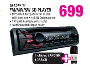 Sony FM/MW/SW CD Player