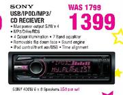 Sony USB/Ipod/MP3/CD Reciever