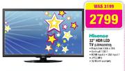 Hisense 32" HDR LED TV