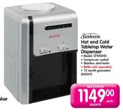 Sunbeam Hot And Cold Tabletop Water Dispenser-Each