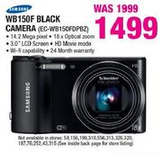 Samsung WB150F Black Camera (EC-WB150FDPBZ)