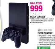 PS2 Black Consol