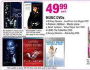 Music DVD's-Each
