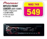 Pioneer MP3/CD Front Loader (DEH-155MP)