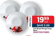 Pnp Royal Rouge Soup Bowl-Each 