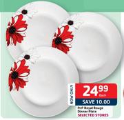 Pnp Royal Rouge Dinner Plate-Each