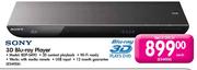 Sony 3D Blu-Ray Player-Each