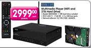 Multimedia Player (WiFi And 2TB Hard Drive)-Each