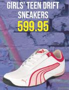 Puma Girl's Teen Drift Sneakers