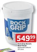 Rock Grip Acrylic Roof Paint-20 litre Each