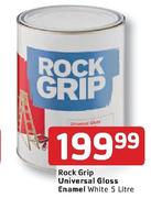 Rock Grip Universal Gloss Enamel-5Ltr Each