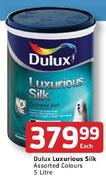 Dulux Luxurious Silk-5Ltr Each