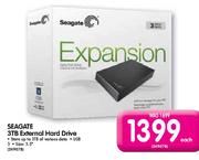 Seagate 3TB External Hard Drive-Each