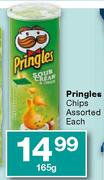 Pringles Chips Assorted-165g Each